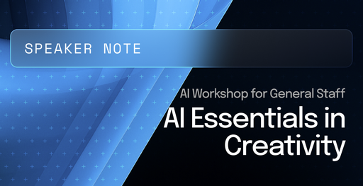 The Pillars™ : AI Adoption in Creativity - Speaker Note